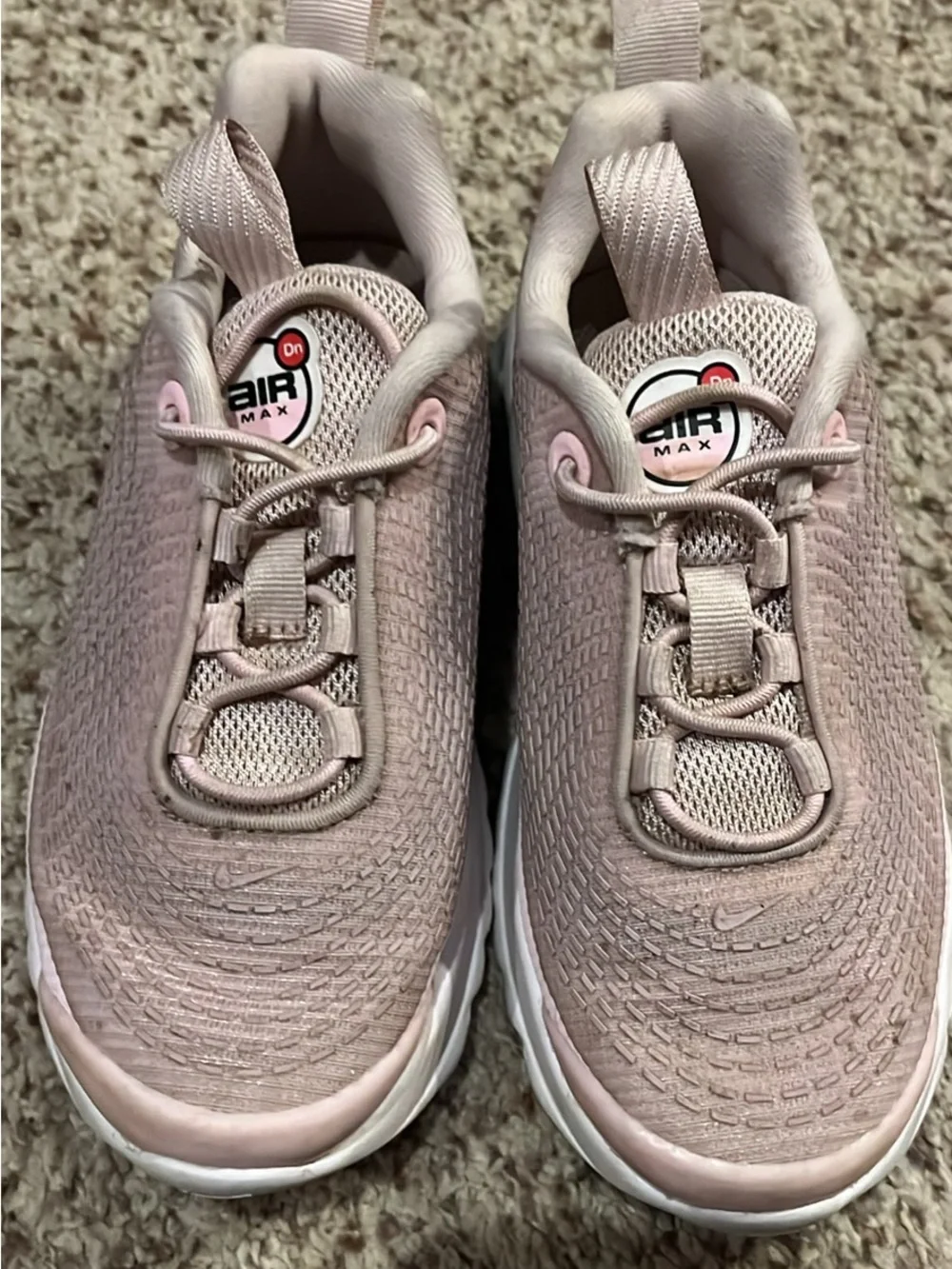 Nike girls Pink Mesh Sneakers size 11c